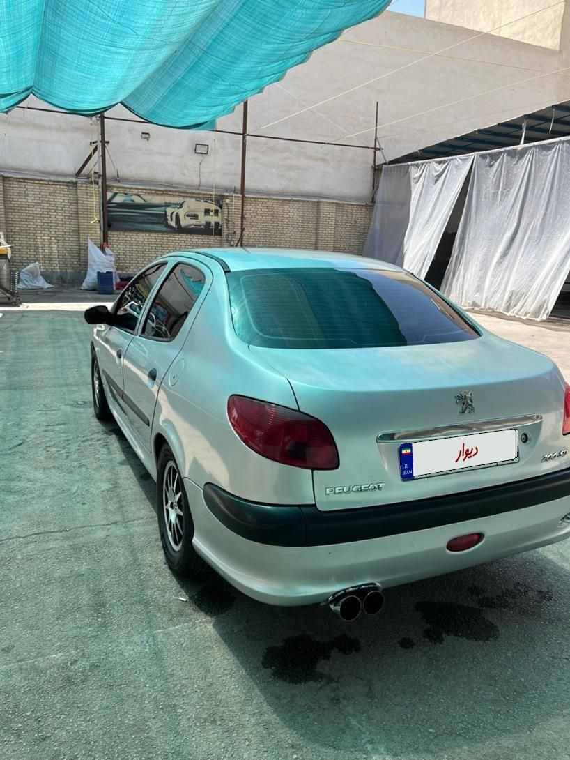 پژو ۲۰۶ صندوق دار v1 - 1388