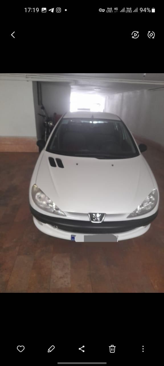 پژو ۲۰۶ صندوق دار v8 - 1394
