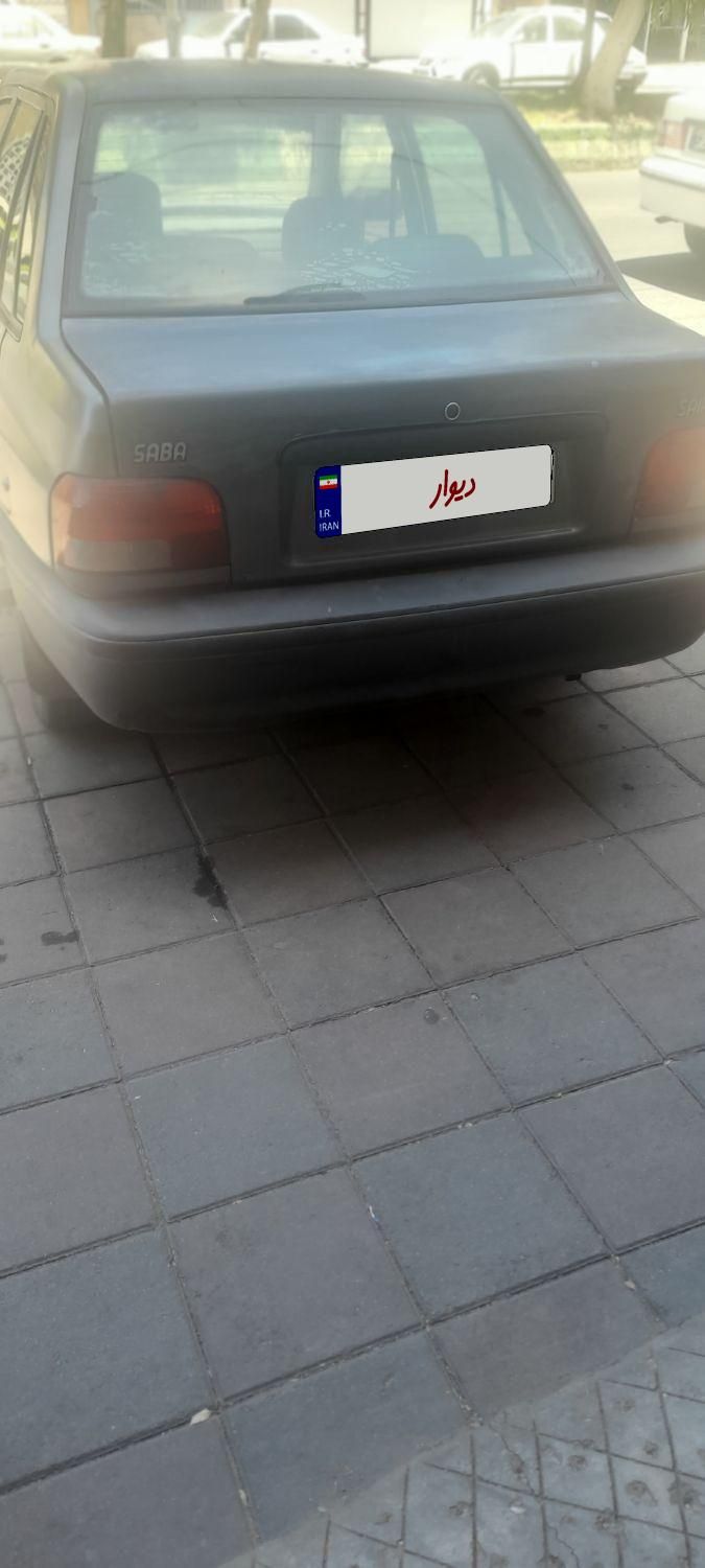 پراید صبا بنزینی - 1386