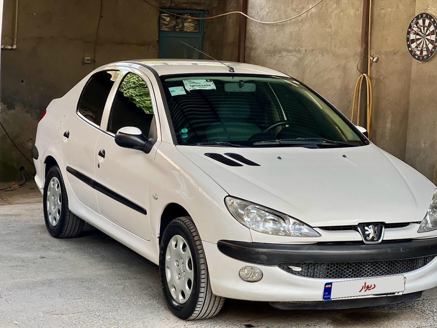 پژو ۲۰۶ صندوق دار v20 - 1387