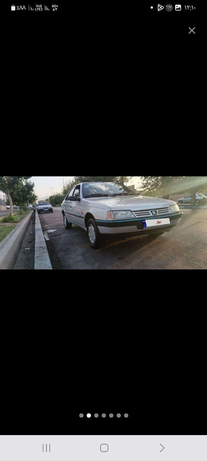 پژو 405 GLX - دوگانه سوز - 1389