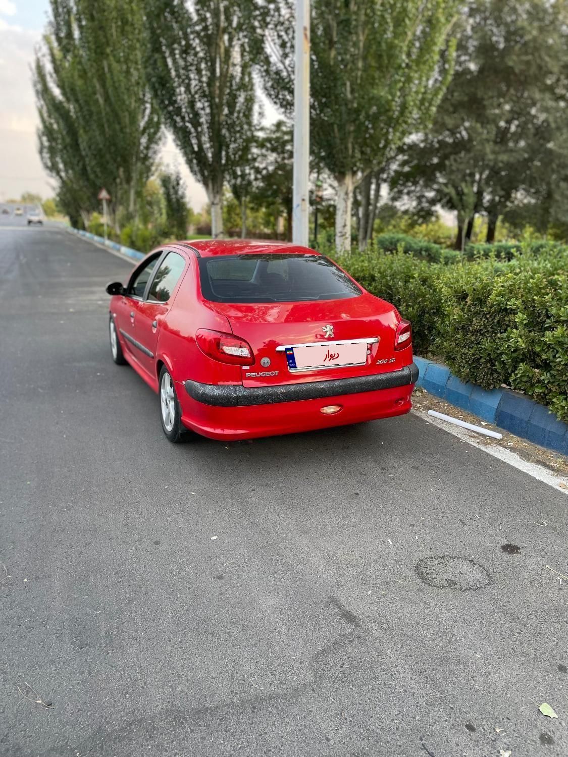 پژو ۲۰۶ صندوق دار v20 - 1390