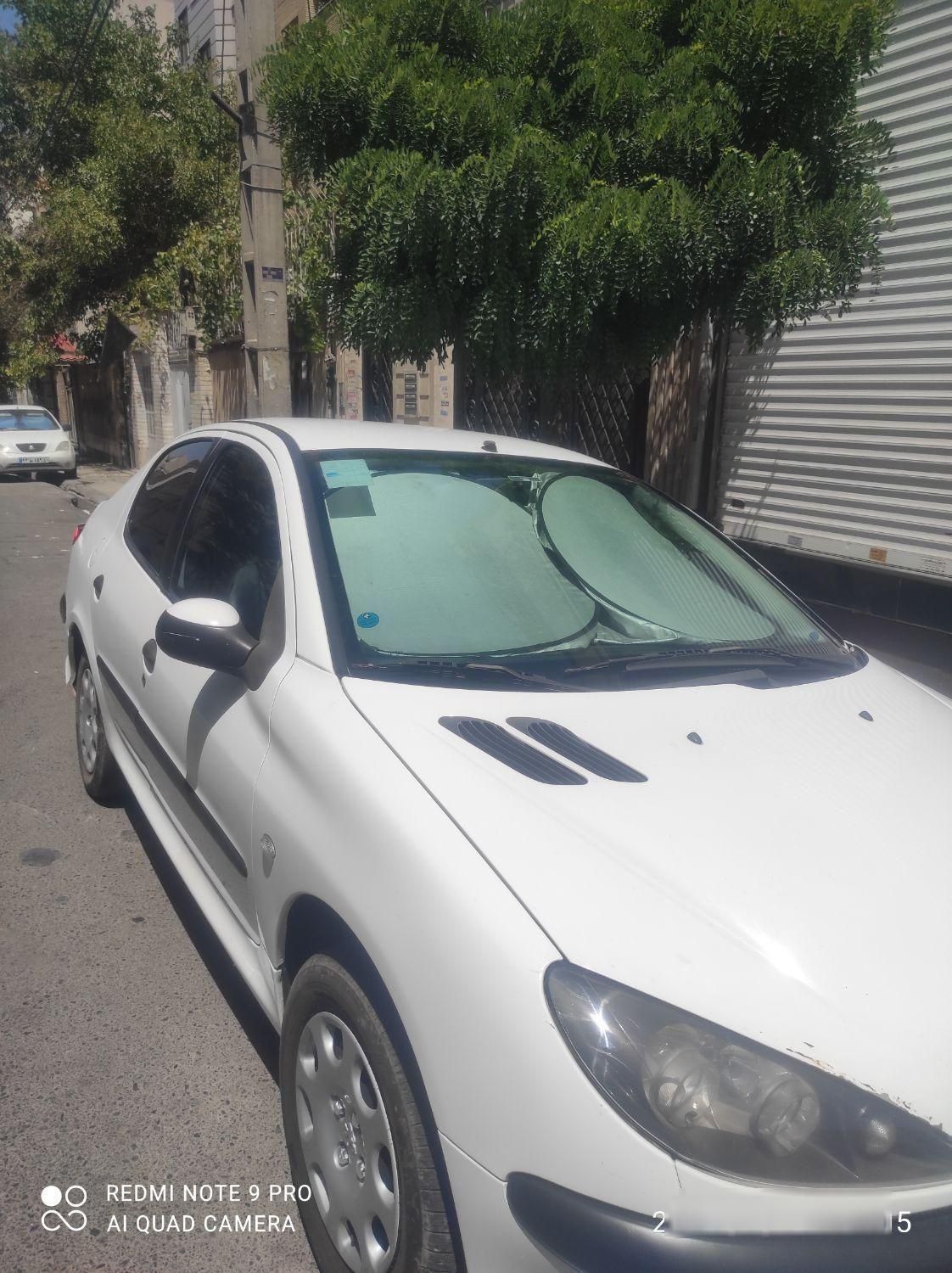 پژو ۲۰۶ صندوق دار v8 - 1398