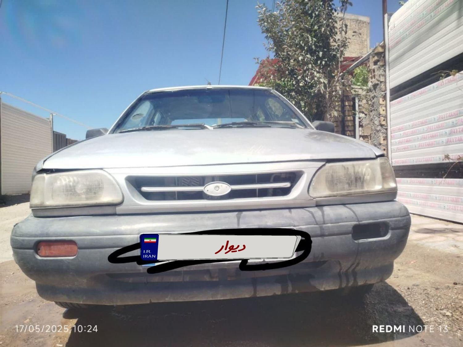 پراید صبا بنزینی - 1386