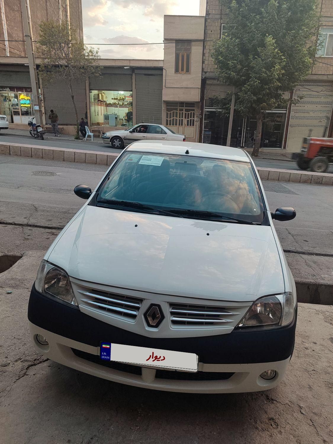 رنو پارس تندر گیربکس JHQ + مولتی مدیا - 1395