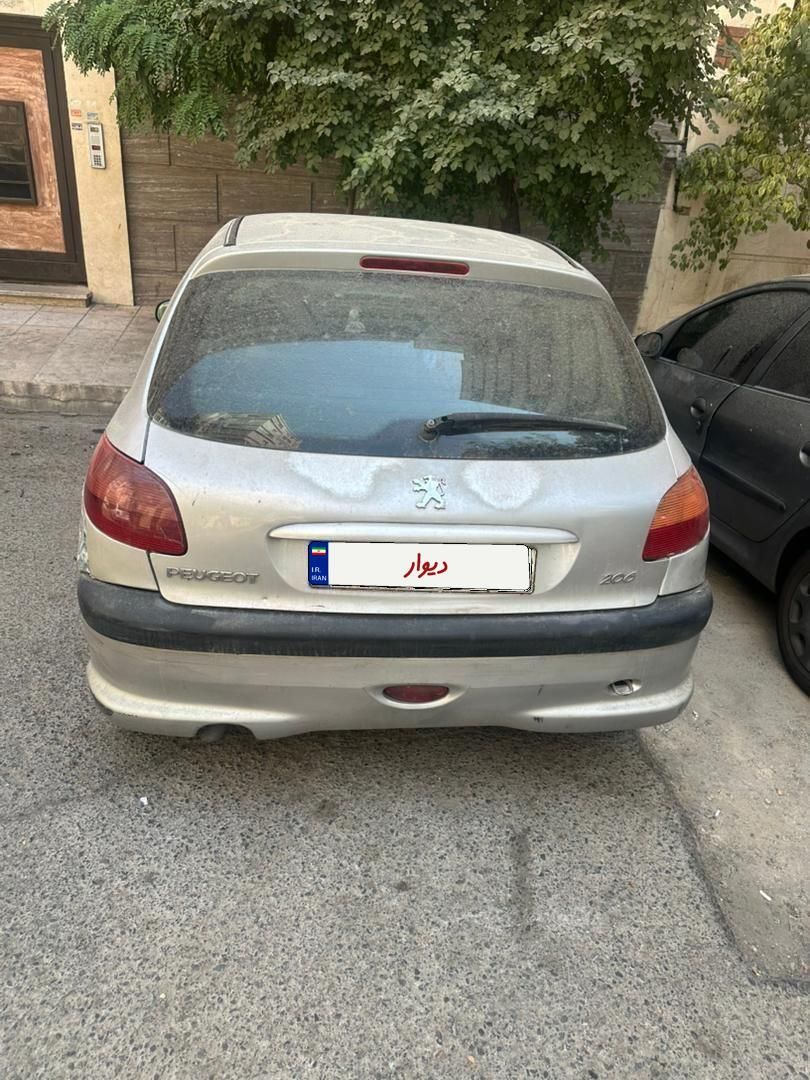 پژو 206 تیپ 3 - 1382
