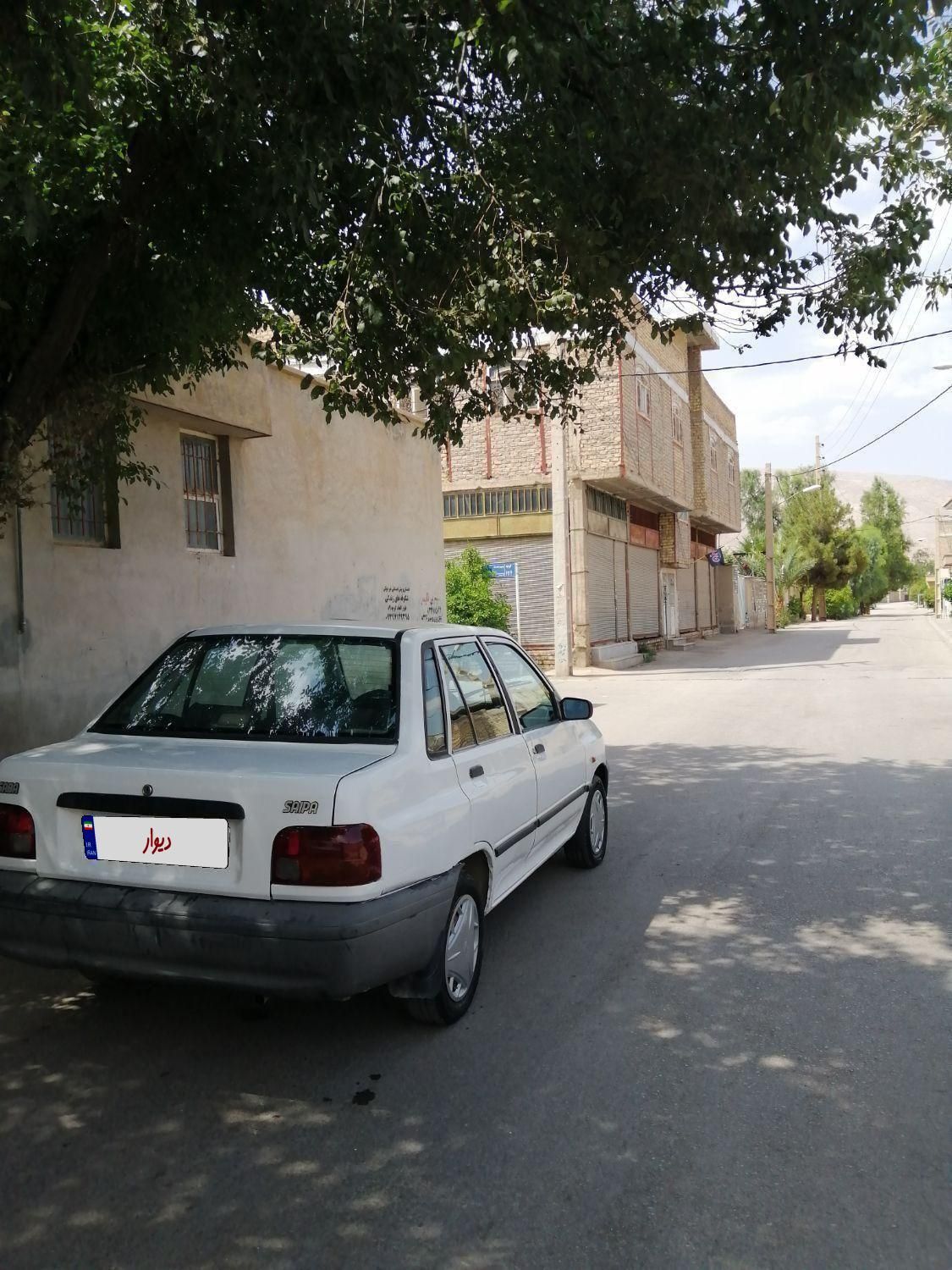 پراید صبا بنزینی - 1386