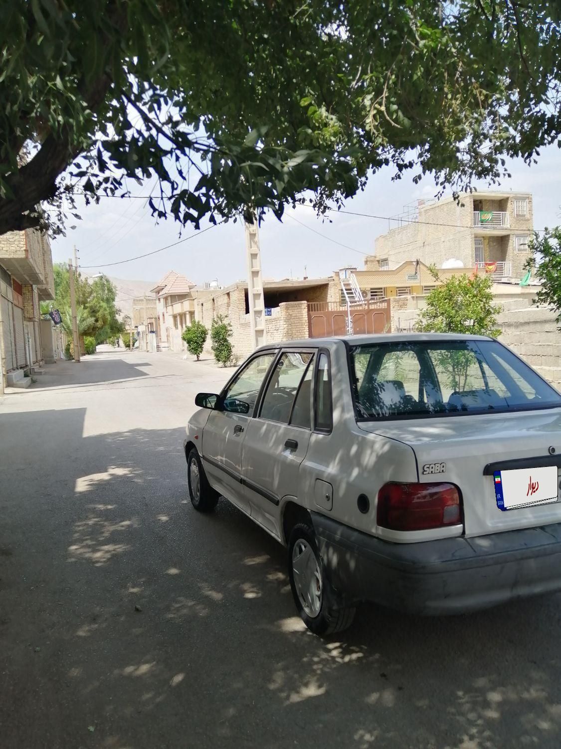 پراید صبا بنزینی - 1386