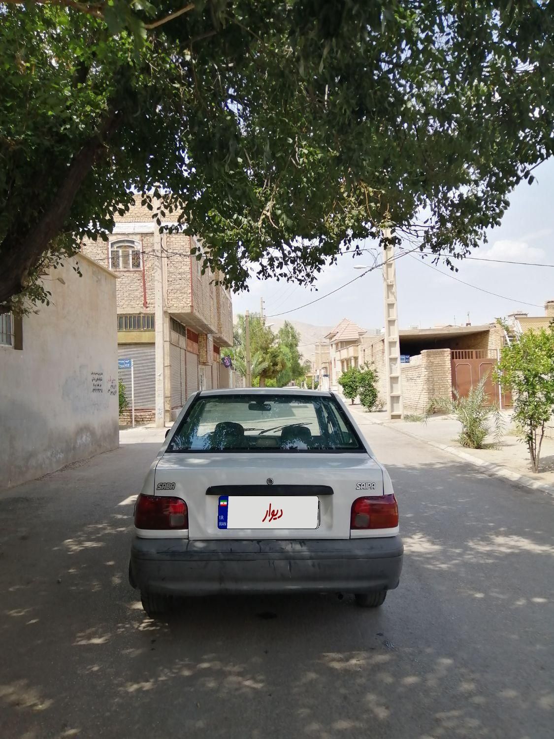 پراید صبا بنزینی - 1386
