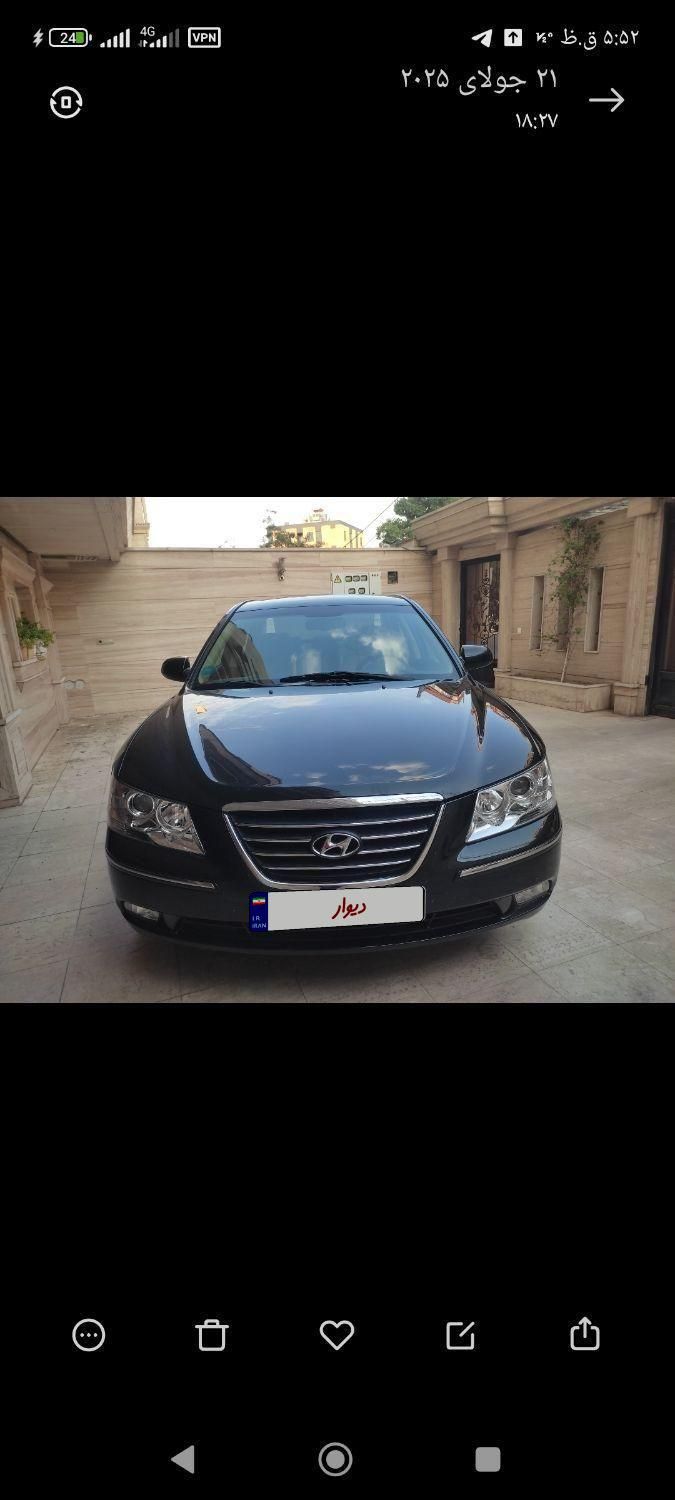 هیوندای سوناتا اتوماتیک NF 2400 - 2009