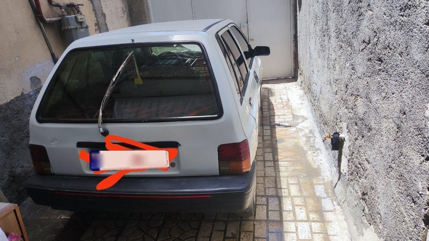 پراید 111 LX - 1376