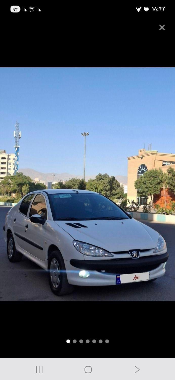 پژو ۲۰۶ صندوق دار v8 - 1393