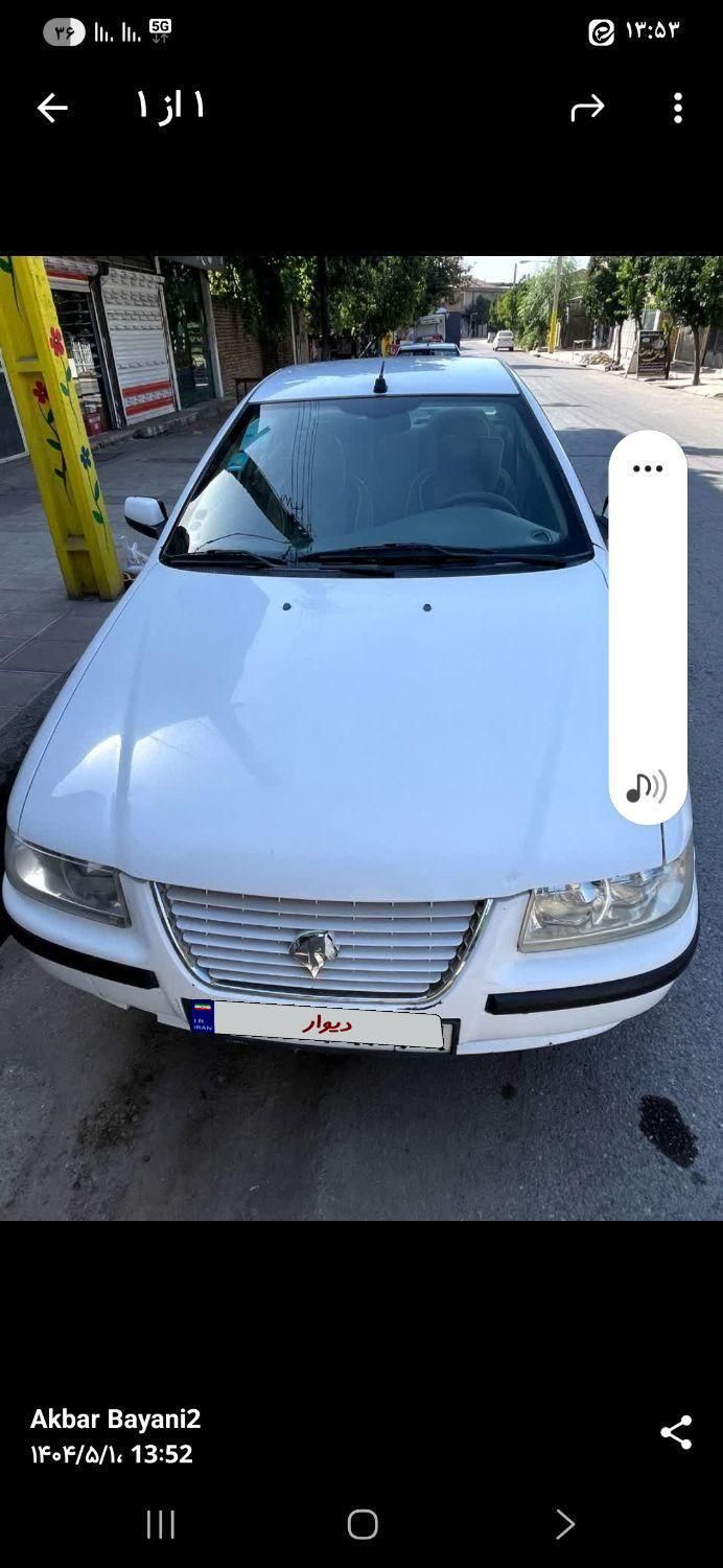 سمند X7 دوگانه سوز - 1388