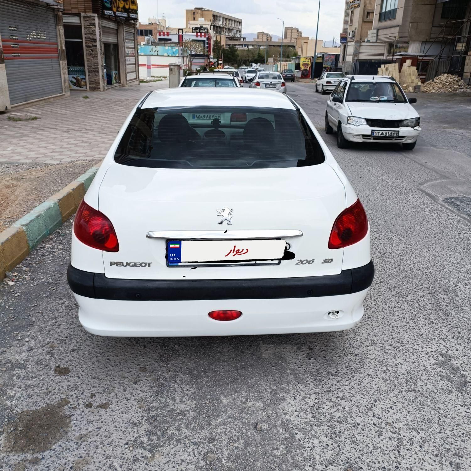 پژو 206 تیپ 5 - 1393