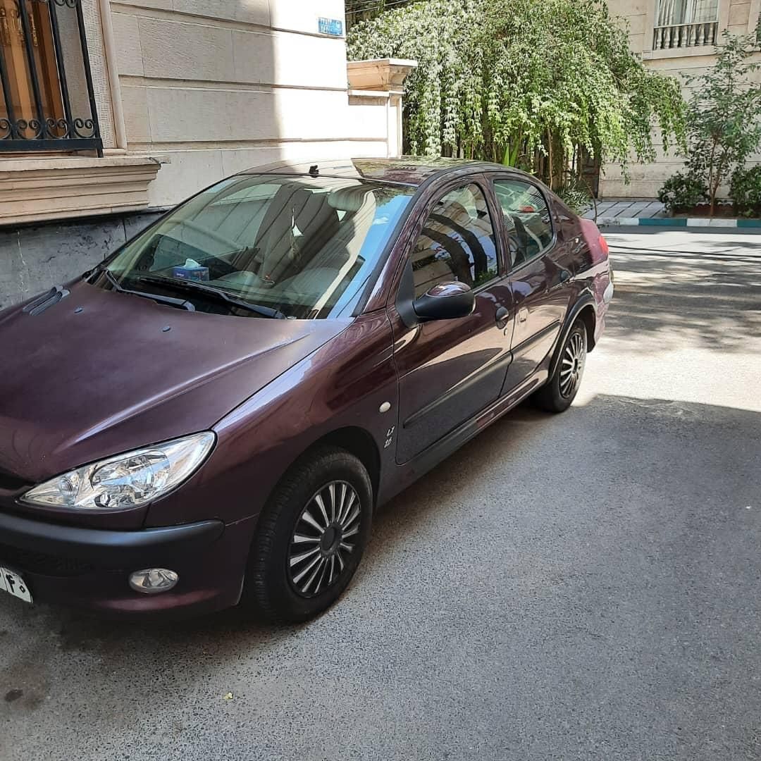 پژو ۲۰۶ صندوق دار v8 - 1396