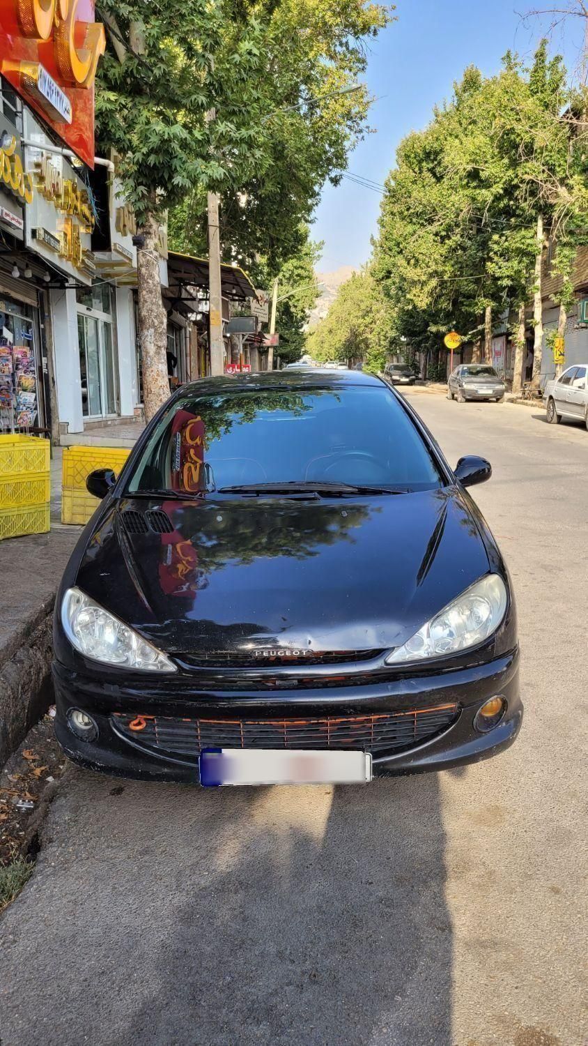 پژو ۲۰۶ صندوق دار v8 - 1386