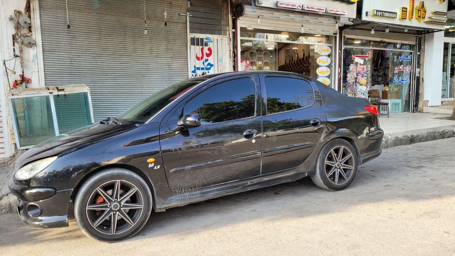 پژو ۲۰۶ صندوق دار v8 - 1386