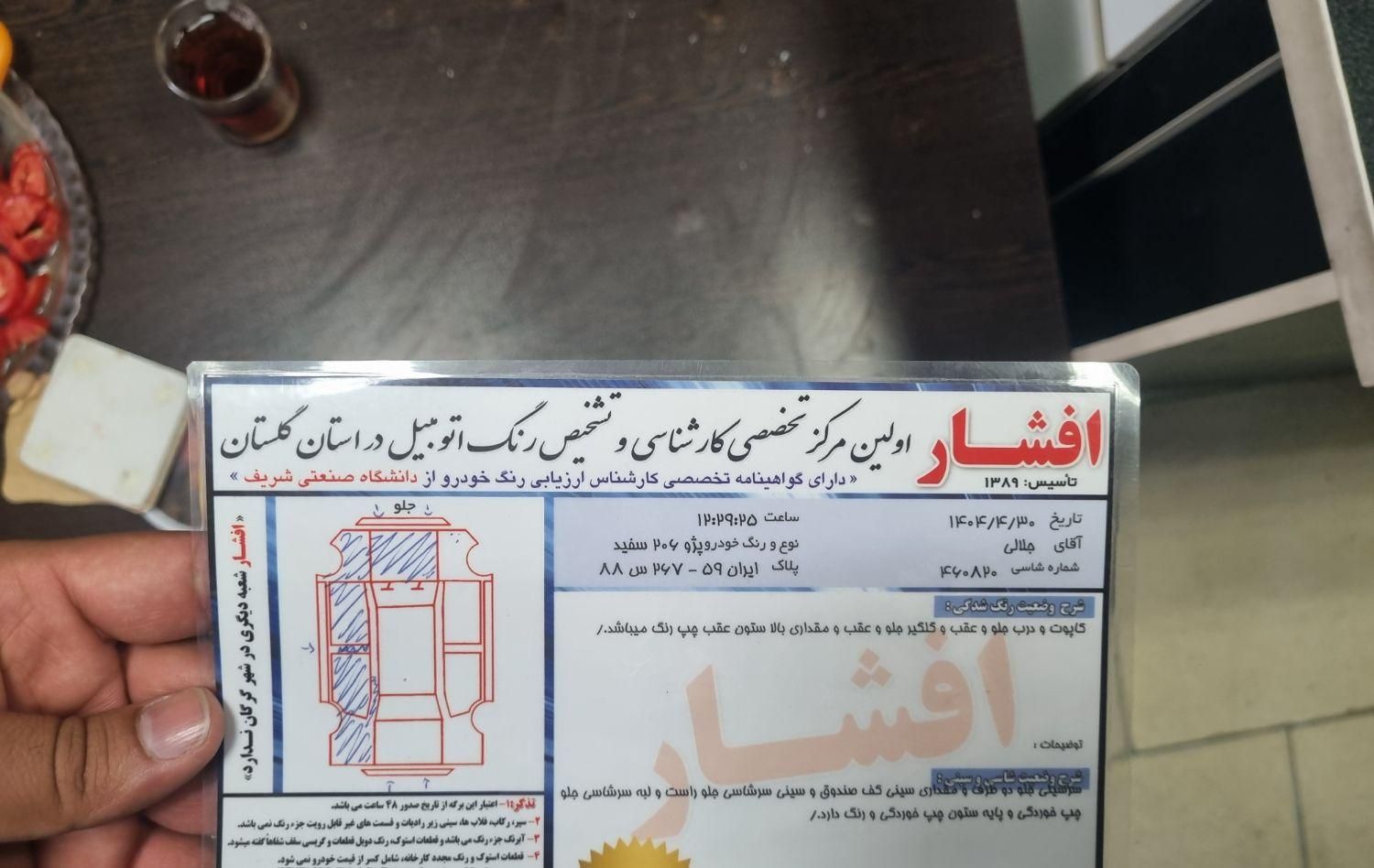 پژو 206 تیپ 2 - 1389