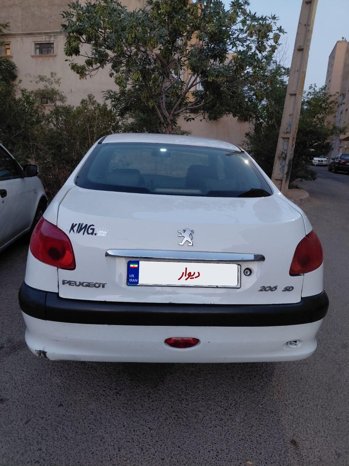 پژو ۲۰۶ صندوق دار v2 - 1390