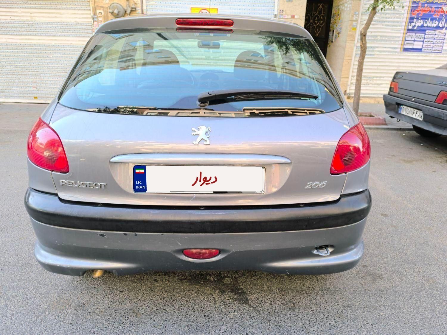 پژو 206 تیپ 3 - 1389