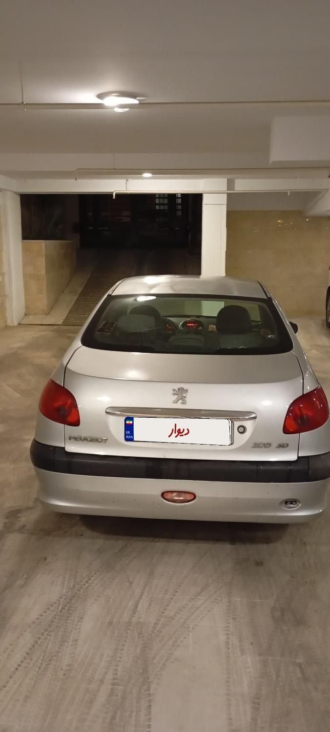 پژو ۲۰۶ صندوق دار v9 - 1389