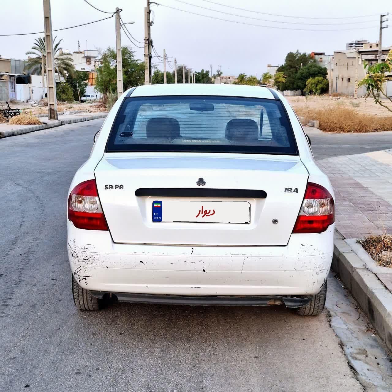 تیبا صندوق دار SX - 1396