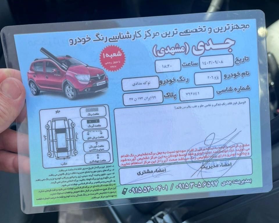 پژو ۲۰۶ صندوق دار v8 - 1395