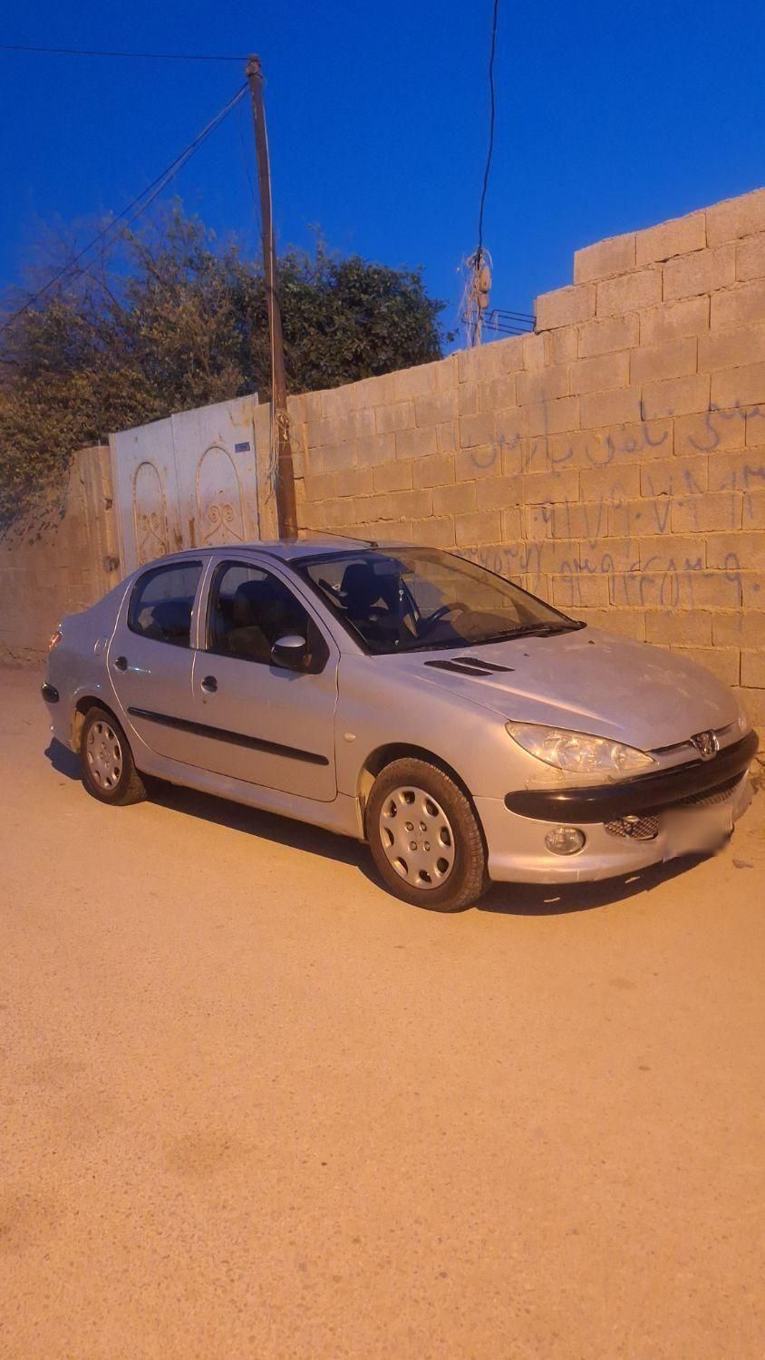 پژو ۲۰۶ صندوق دار v8 - 1385