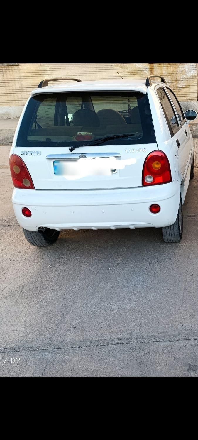 ام وی ام 110 چهار سیلندر دنده ای - 1392