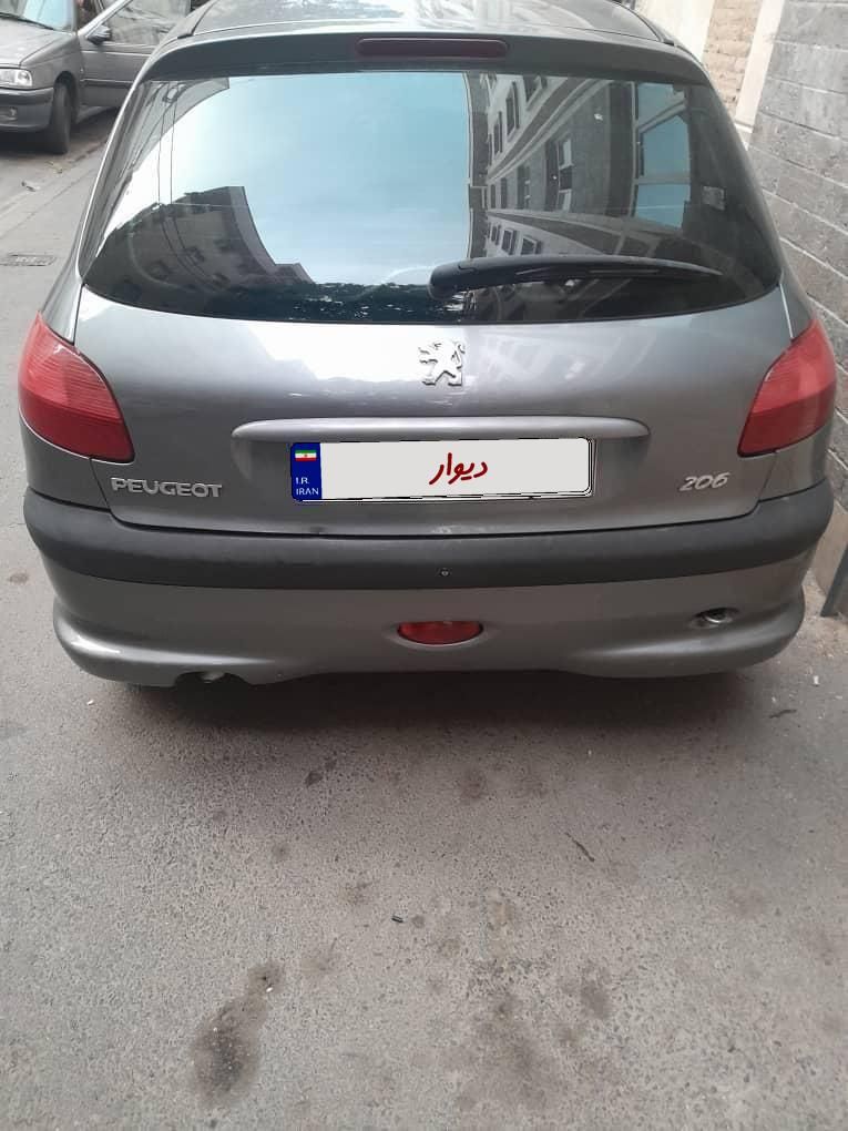 پژو 206 تیپ 3 - 1388