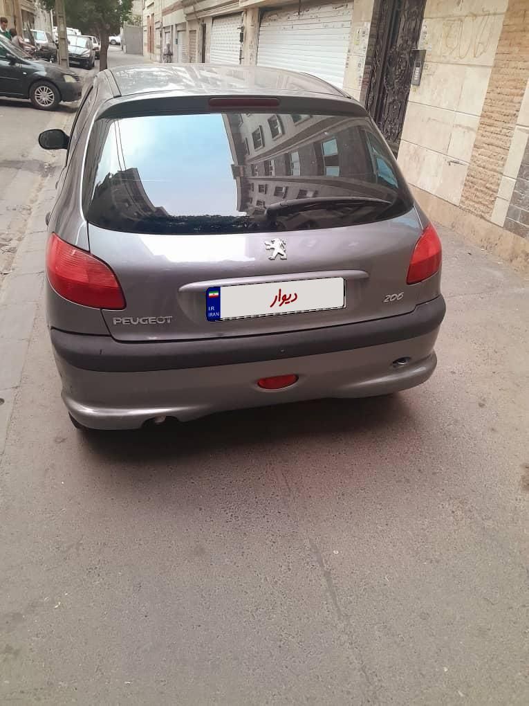 پژو 206 تیپ 3 - 1388