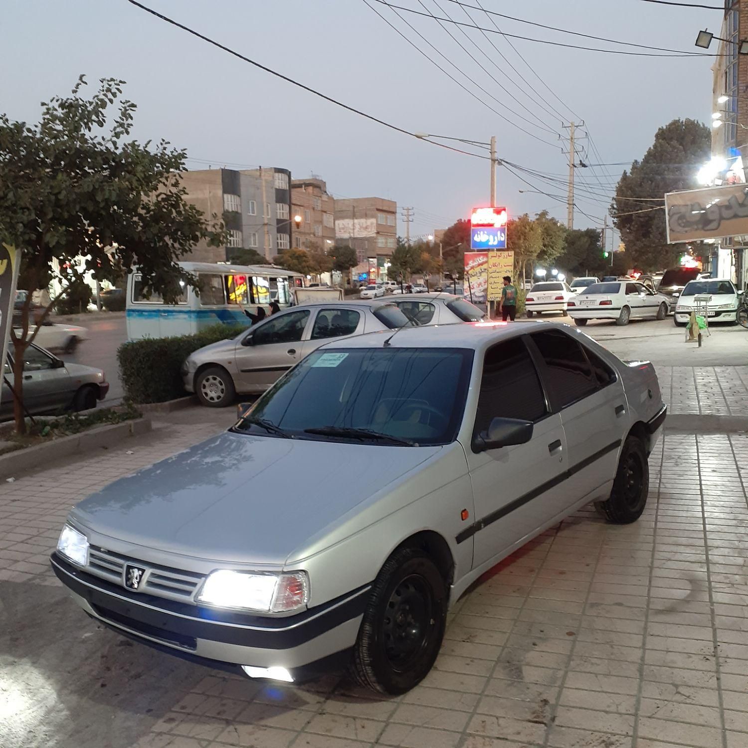 پژو 405 GLX - دوگانه سوز - 1386
