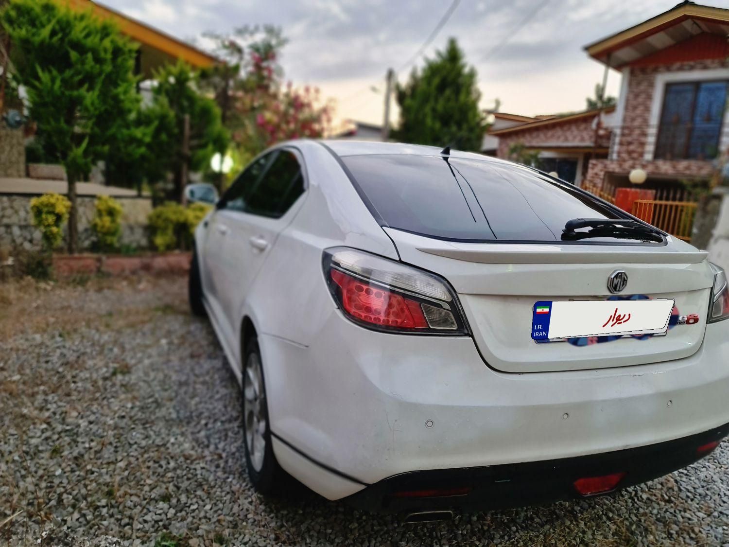 ام جی 6 لیفت بک GT فیس قدیم - 2012