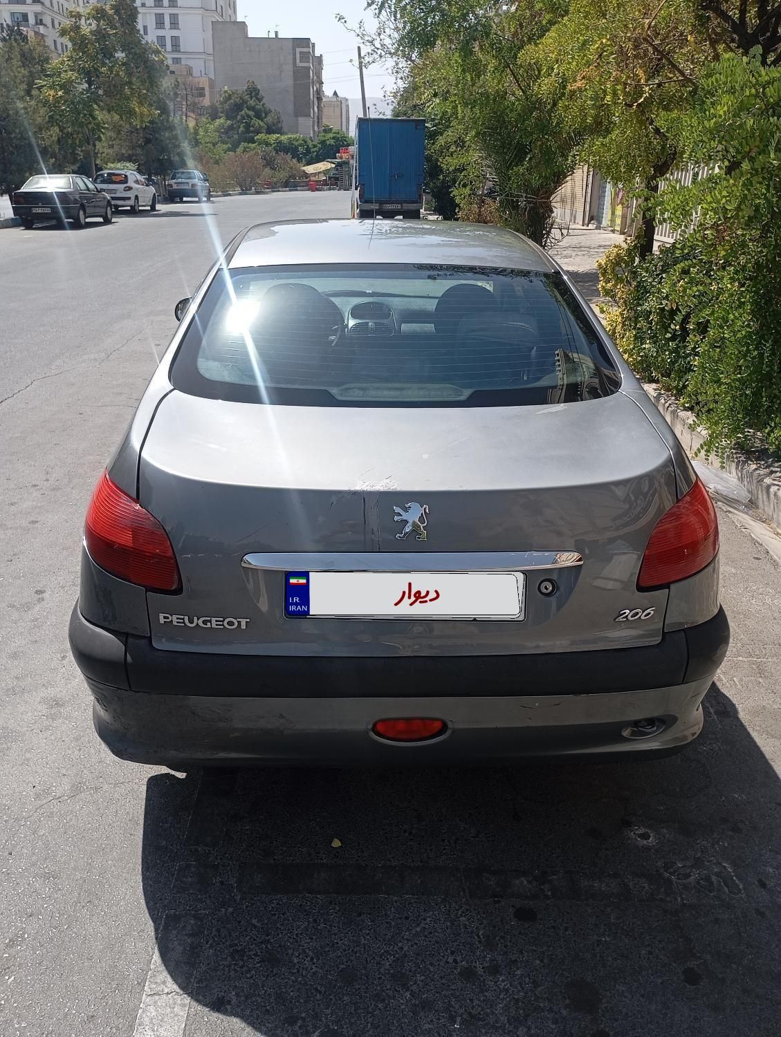 پژو ۲۰۶ صندوق دار v8 - 1385