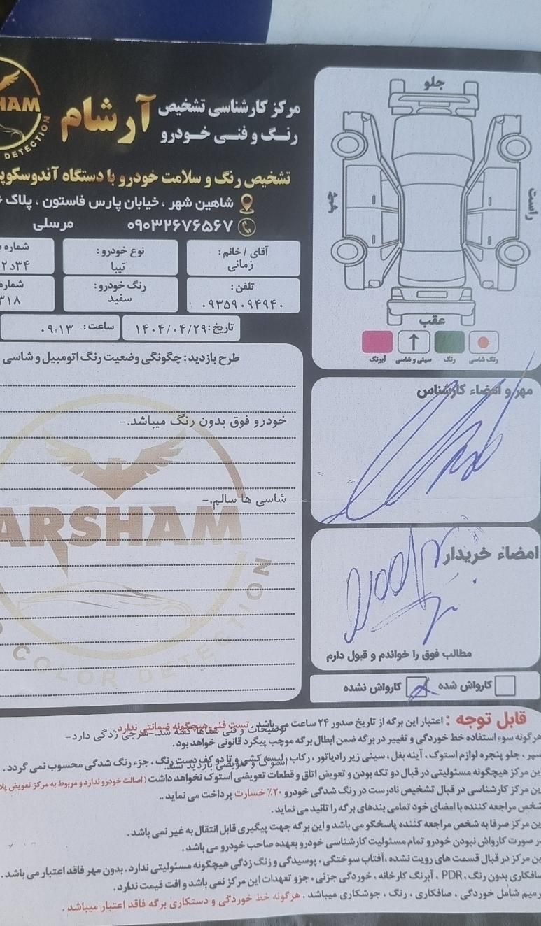 تیبا 2 EX رینگ آلومینیومی - 1395
