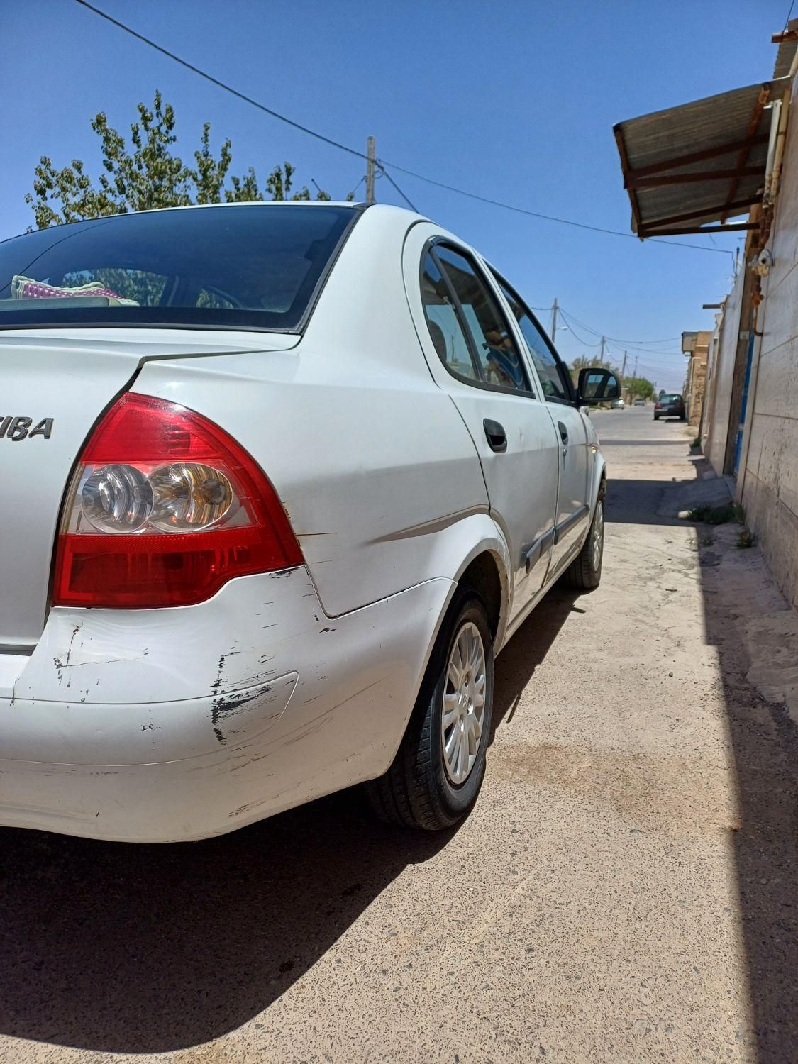 تیبا صندوق دار LX دوگانه سوز - 1390