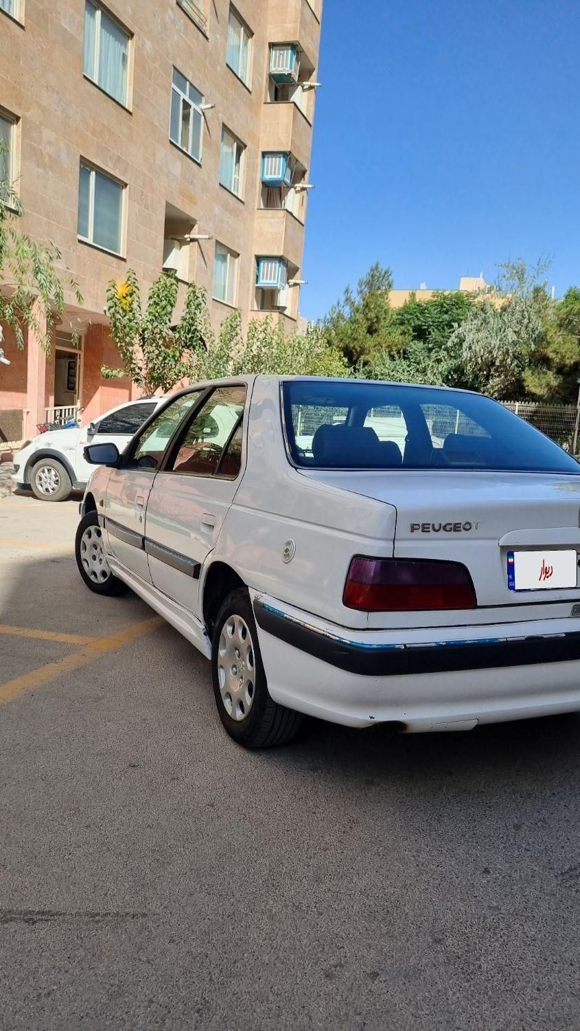 پژو پارس دوگانه سوز - 1386