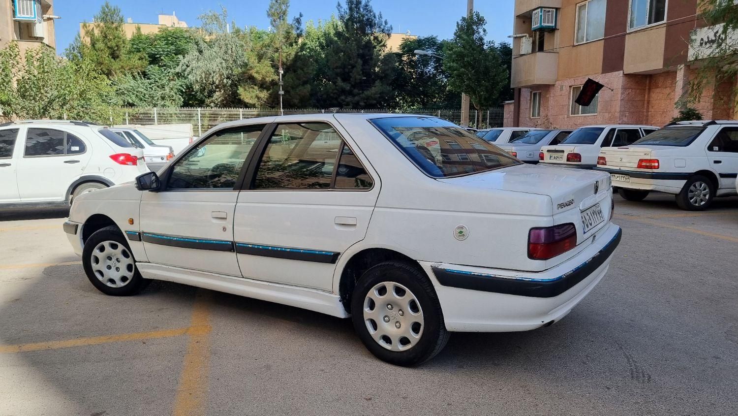پژو پارس دوگانه سوز - 1386