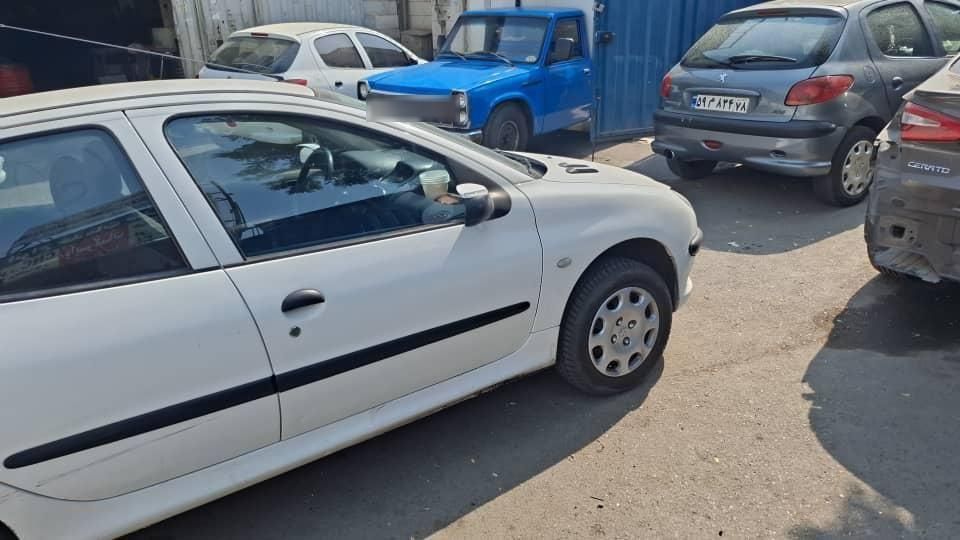 پژو ۲۰۶ صندوق دار v8 - 1397