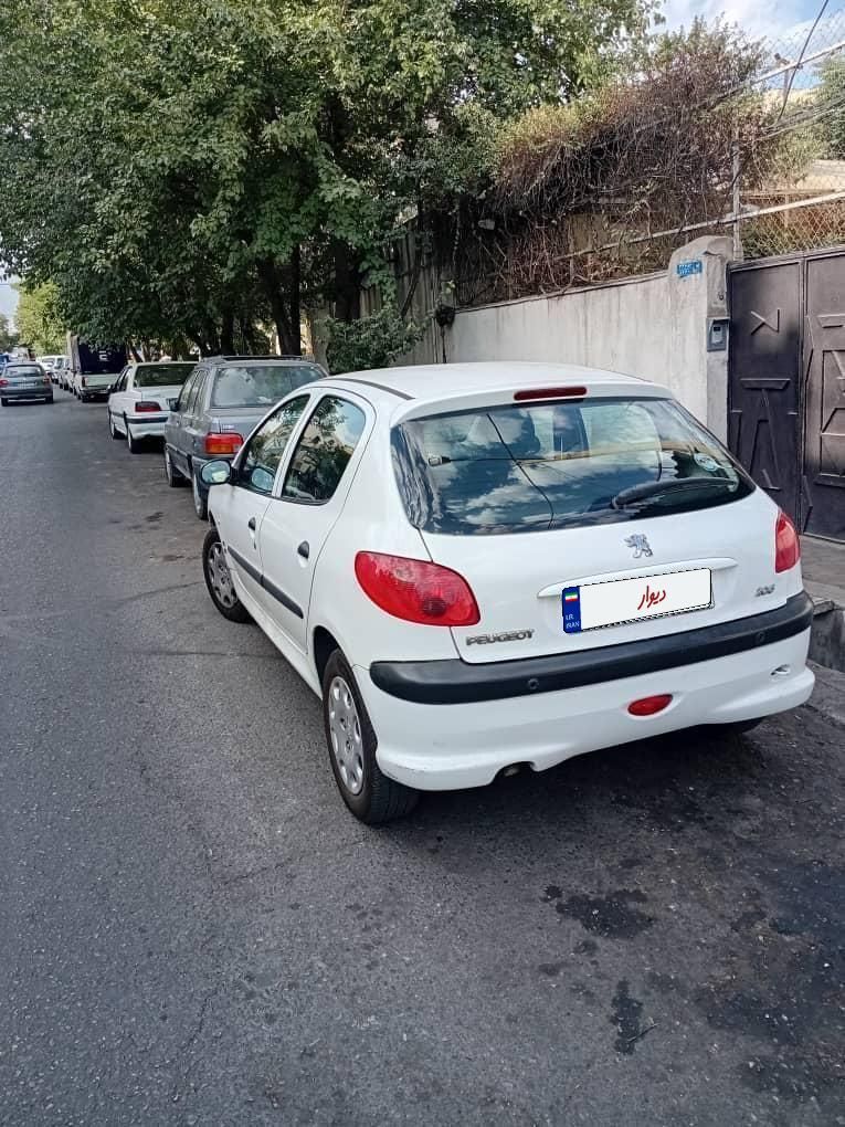 پژو 206 تیپ 2 - 1396