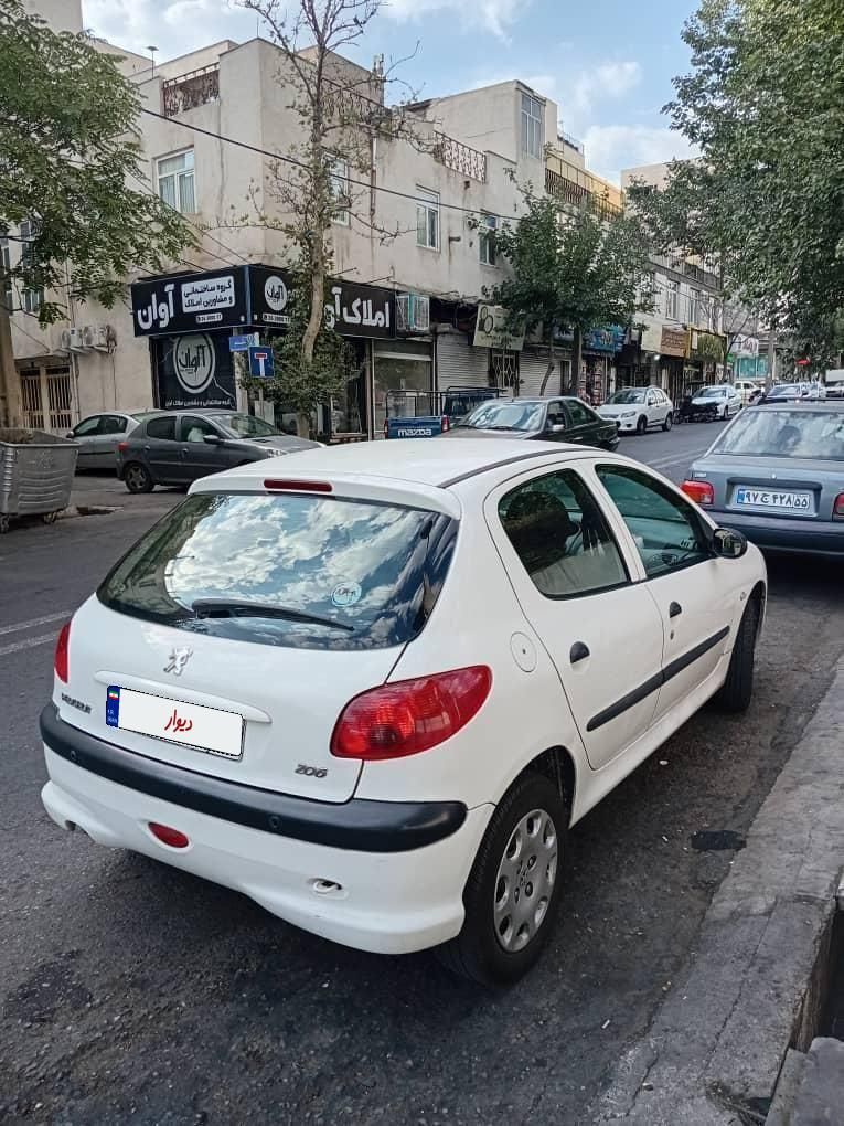 پژو 206 تیپ 2 - 1396