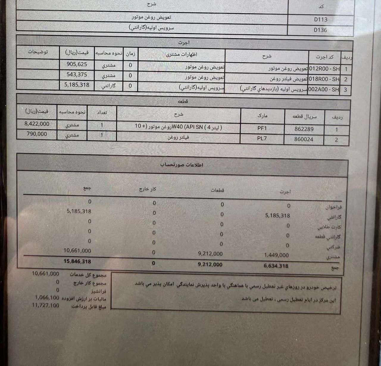 شاهین G اتوماتیک CVT - 1403