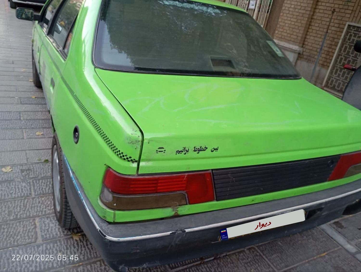 پژو روآ دوگانه سوز - 1388