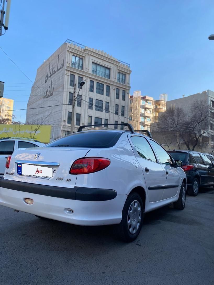 پژو ۲۰۶ صندوق دار v1 - 1390