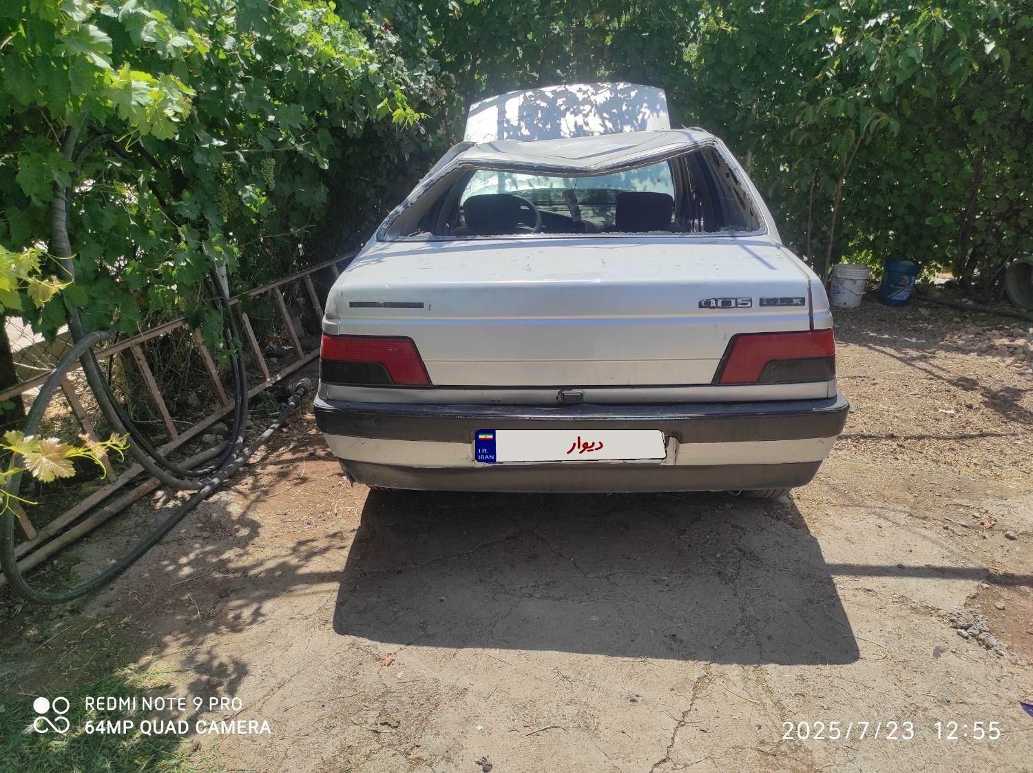 پژو روآ G2 دوگانه سوز - 1390