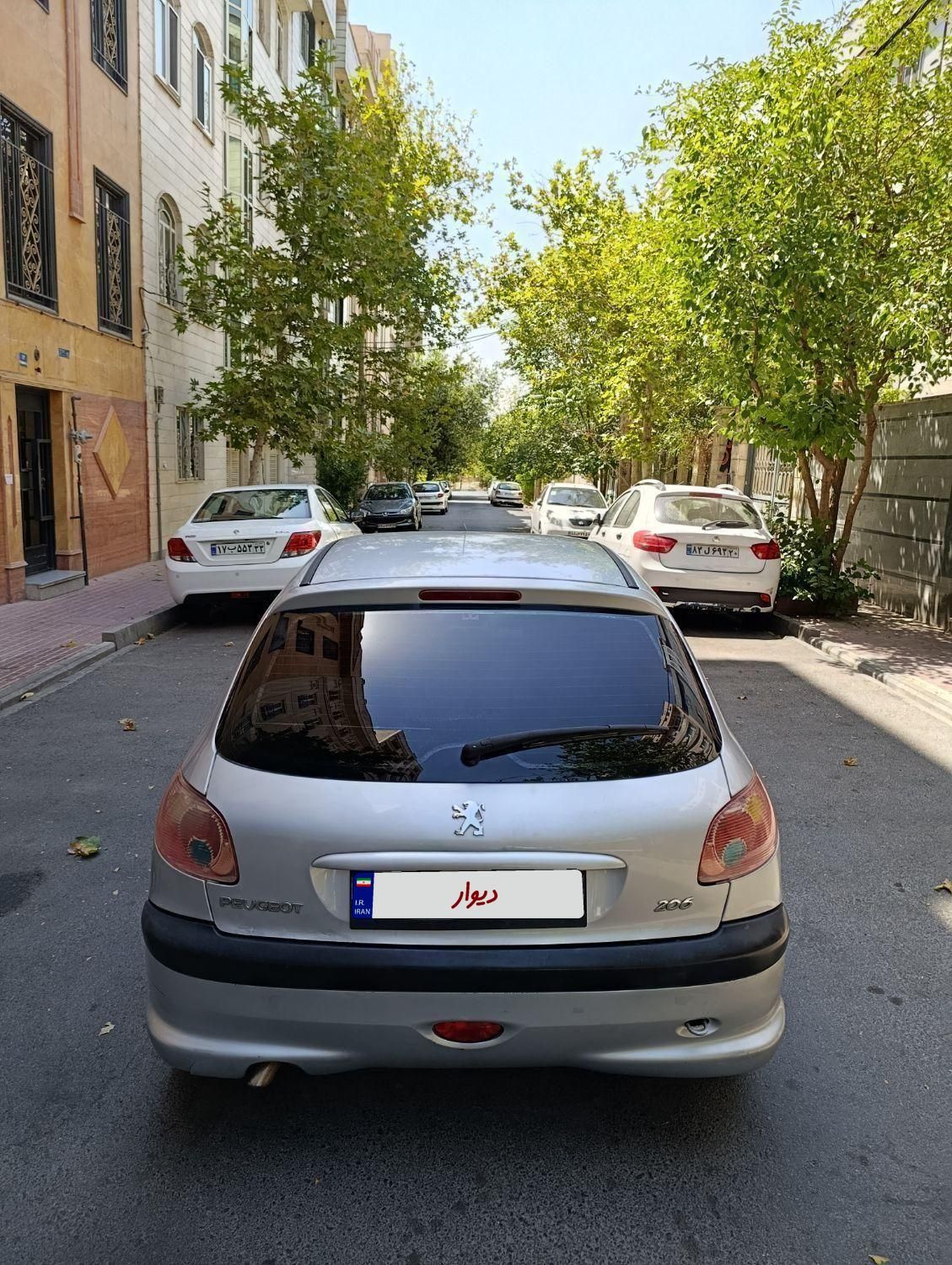 پژو 206 تیپ 3 - 1387
