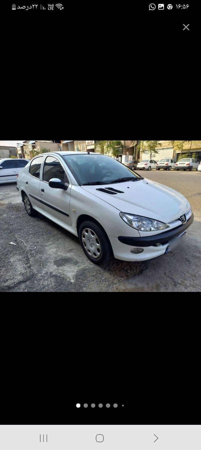پژو ۲۰۶ صندوق دار v8 - 1393