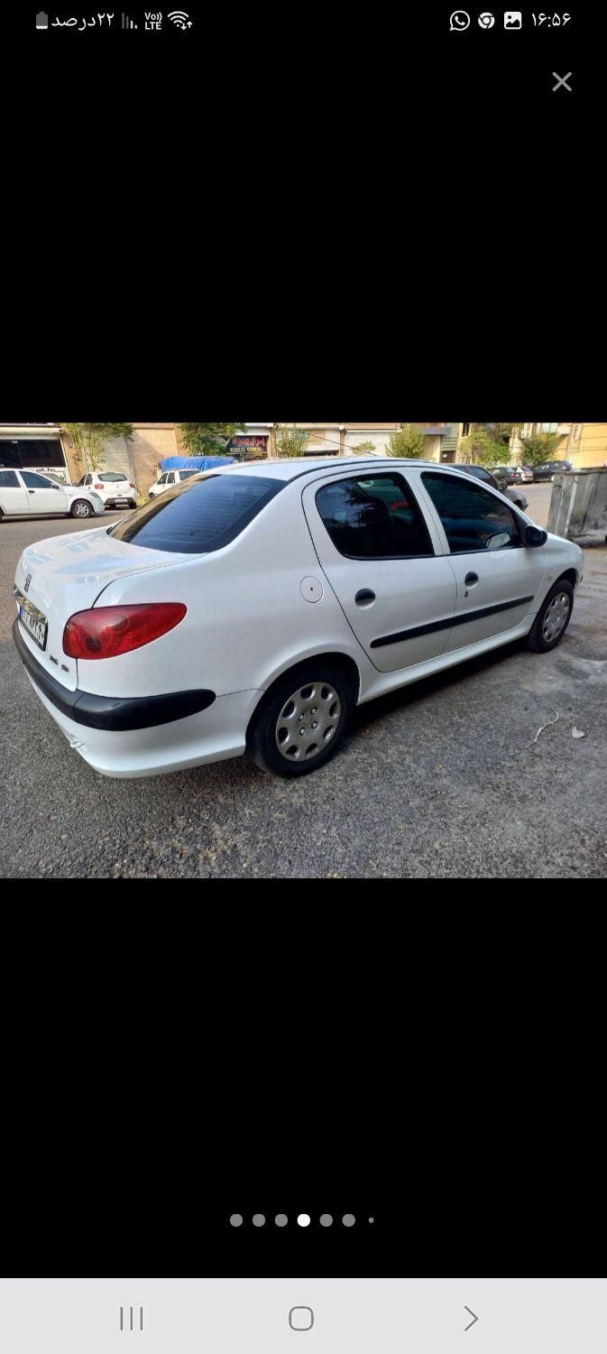 پژو ۲۰۶ صندوق دار v8 - 1393