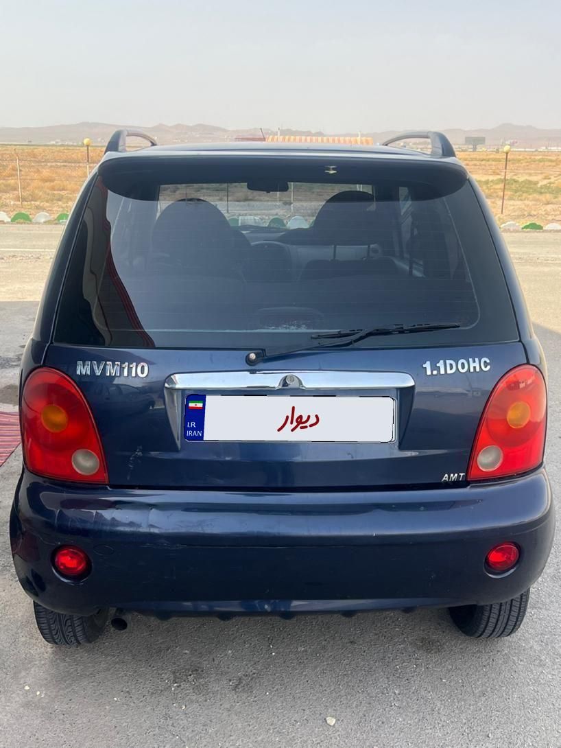 ام وی ام 110 چهار سیلندر اتوماتیک - 1389