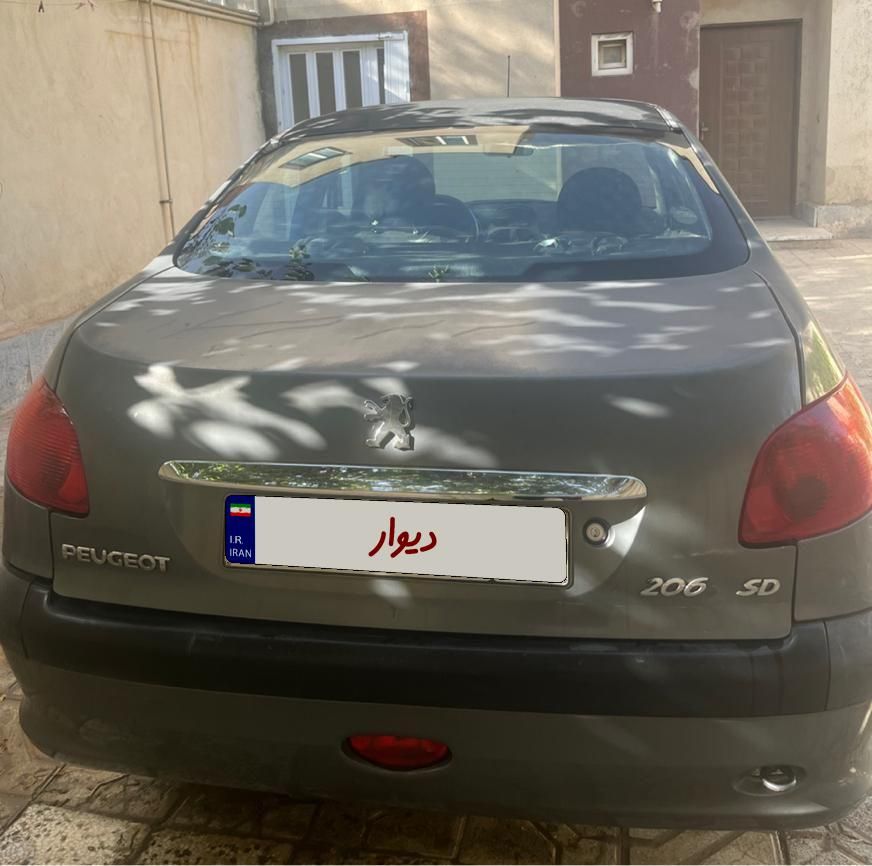 پژو ۲۰۶ صندوق دار v20 - 1388